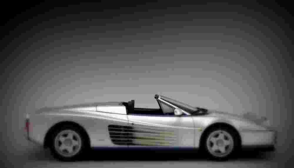 1986 Ferrari Testarossa Spider Pininfarina A4 Photo Print