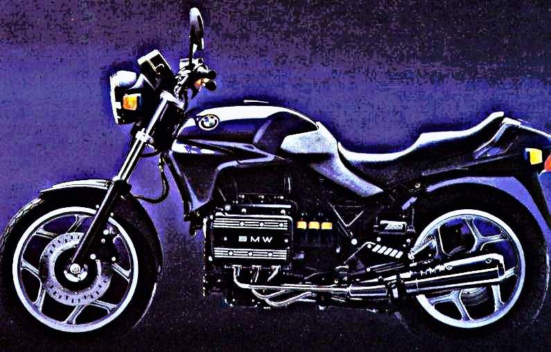1986 bmw k75 motorbike A4 Photo Print