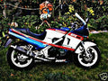 1986 kawasaki gpz600r motorbike A4 Photo Print