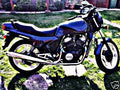 1986 vt500 motorbike A4 Photo Print