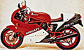 1987 750 f1 motorbike A4 Photo Print