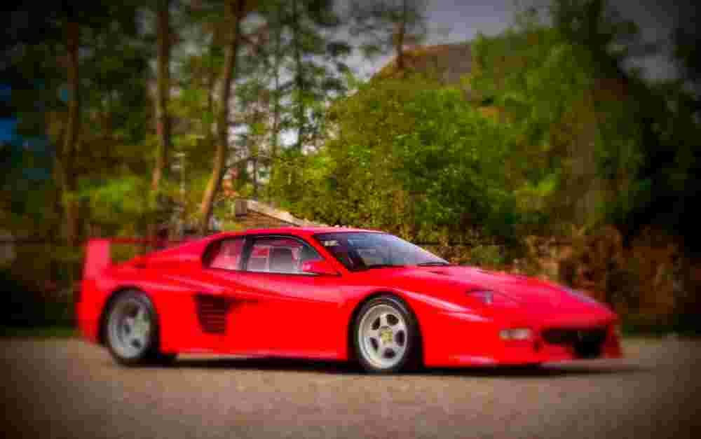 1987 Ferrari Testarossa Koenig Competition Evolution II A4 Photo Print