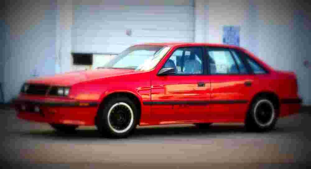 1987 Shelby Lancer Hatchback A4 Photo Print