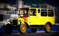 1987 fleur de lys newark minibus A4 Photo Print