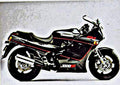 1987 gpz1000rx motorbike A4 Photo Print