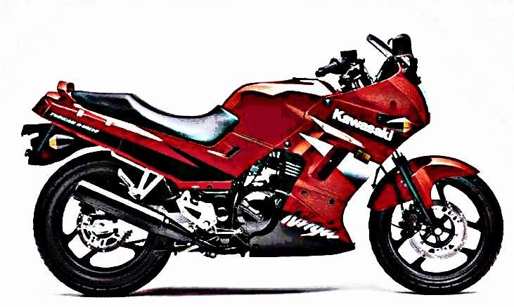 1987 gpz250r motorbike A4 Photo Print