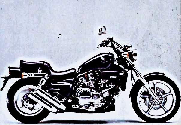 1987 vf 750c motorbike A4 Photo Print