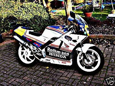 1987 vfr400 motorbike A4 Photo Print