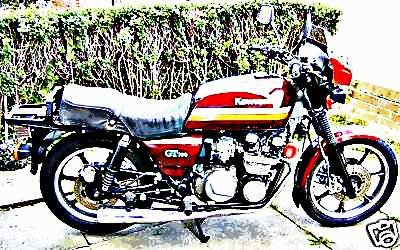 1988 gt750 motorbike A4 Photo Print