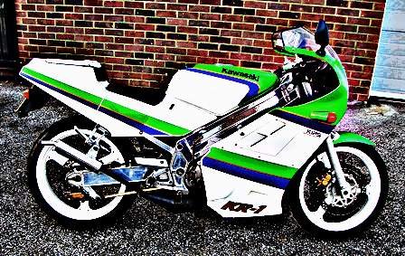 1988 kr 1 motorbike A4 Photo Print