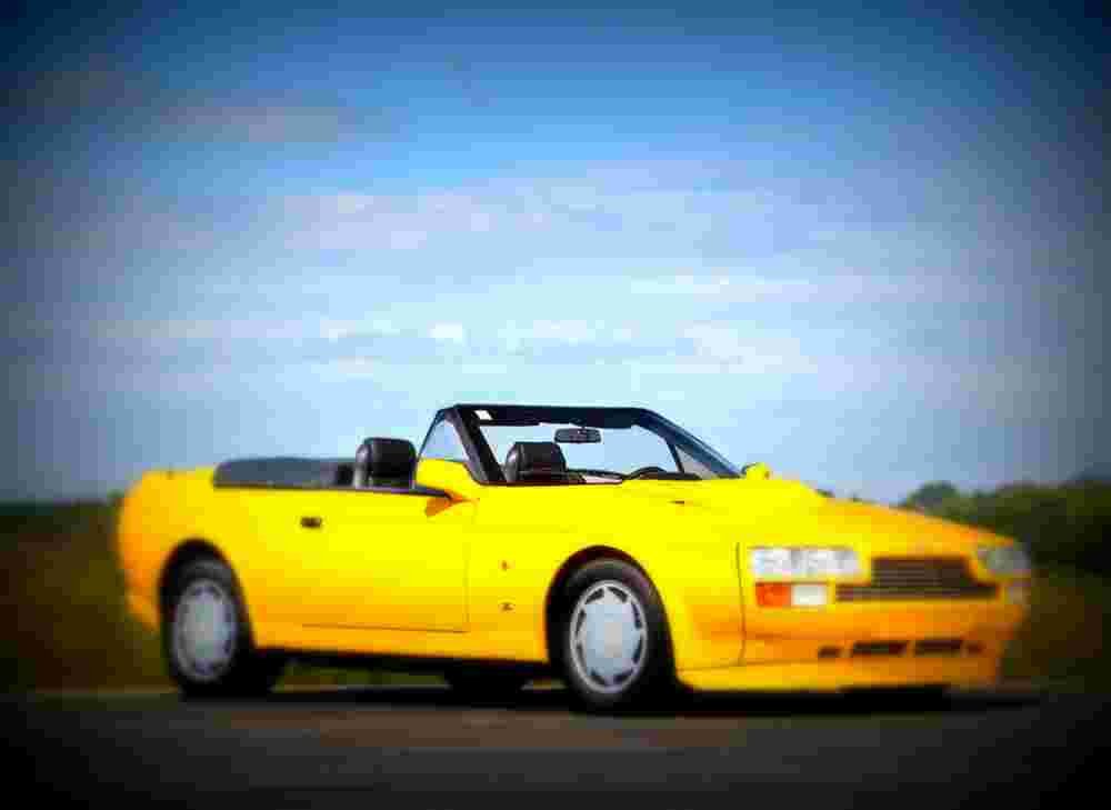 1989 Aston Martin V8 Vantage Zagato Volante A4 Photo Print