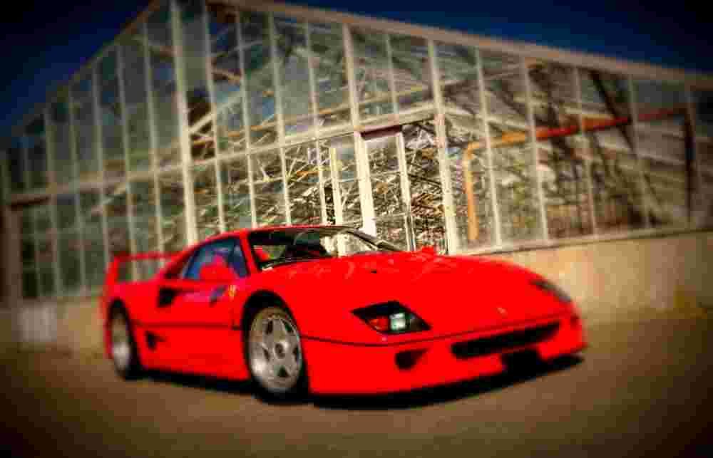 1989 Ferrari F401 A4 Photo Print