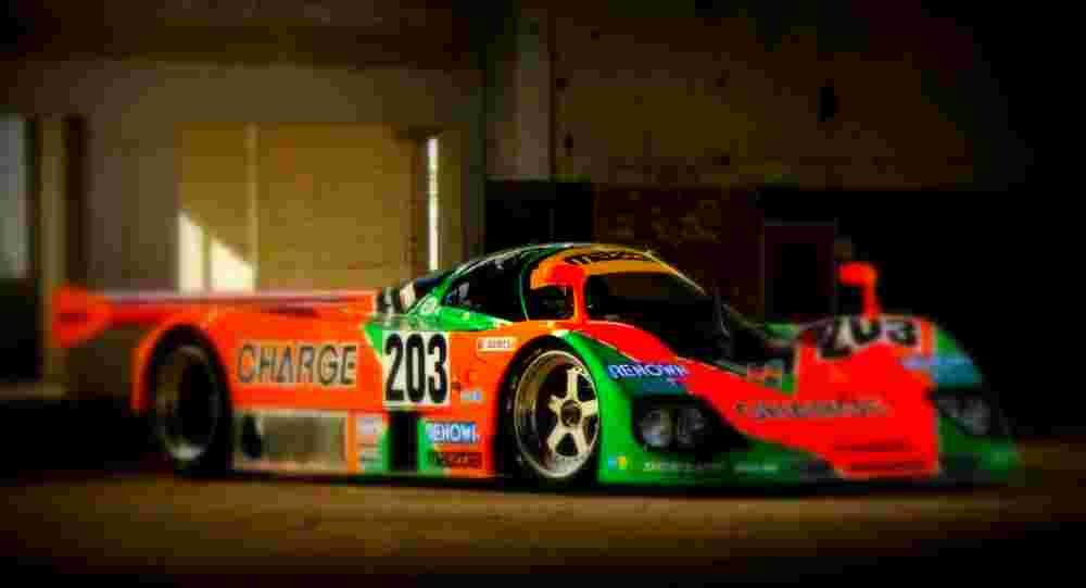 1989 Mazda 767B A4 Photo Print