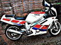 1989 fzr600 motorbike A4 Photo Print