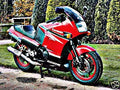 1989 gpx600 motorbike A4 Photo Print
