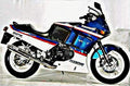 1989 gpx600r motorbike A4 Photo Print