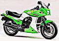1989 gpz900r motorbike A4 Photo Print