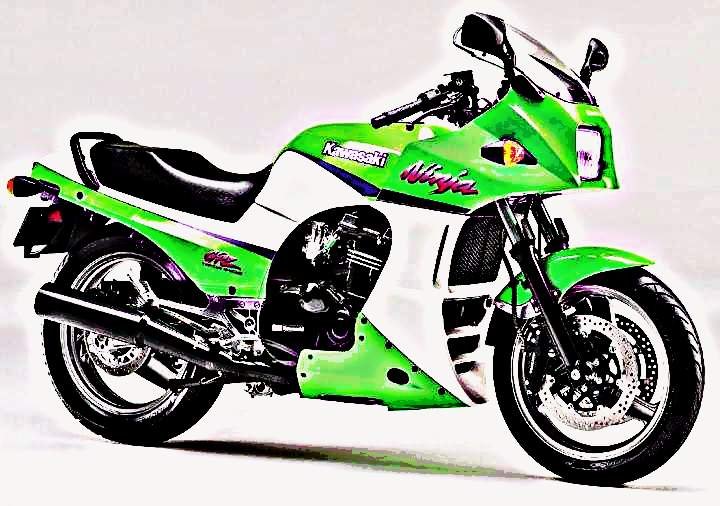 1989 gpz900r motorbike A4 Photo Print