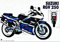 1989 rgv250 motorbike A4 Photo Print