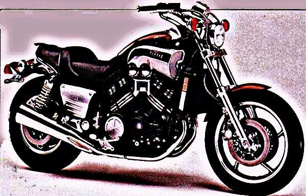 1989 v max motorbike A4 Photo Print