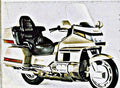 1990 glx1500 motorbike A4 Photo Print