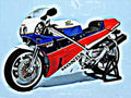 1990 honda rc30 motorbike A4 Photo Print