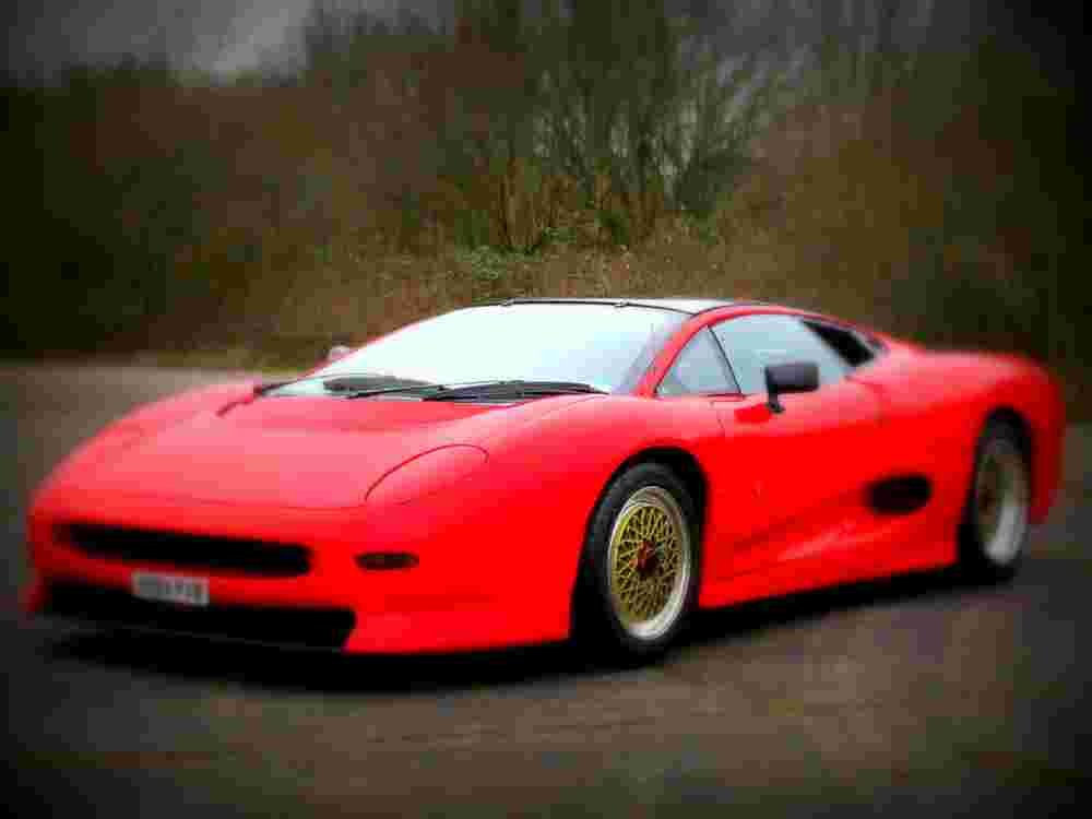 1990 jaguar xj220 development prototype A4 Photo Print