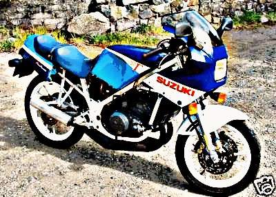 1990 rg250 motorbike A4 Photo Print