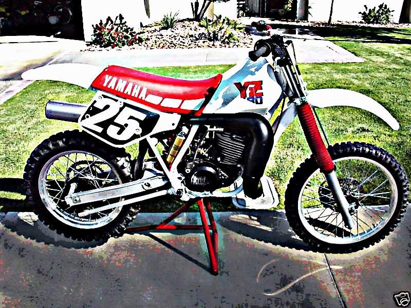 1990 yz490 motorbike A4 Photo Print