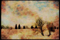 199024 Winter Scene, Eastern Townships Of Quebec A4 Limited Edition Watercolour Print