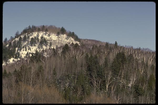 199043 Laurentian Mountains, Early Spring, Quebec A4 Photo Print