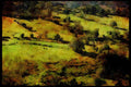 199046 Hills, Gloucester Escarpment, Near Cheltenham, England A4 Limited Edition Watercolour Print