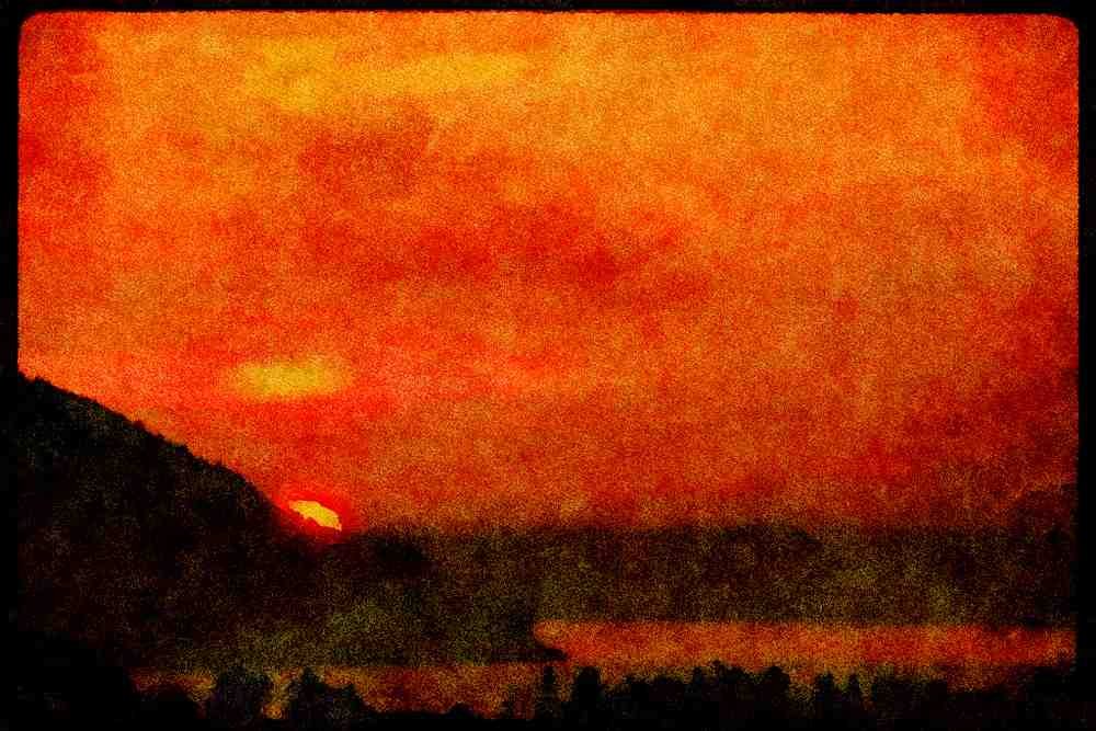 199065 Baie St. Paul, Charlevoix, Quebec A4 Limited Edition Watercolour Print