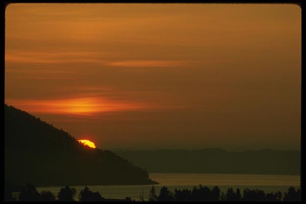 199065 Baie St. Paul, Charlevoix, Quebec A4 Photo Print