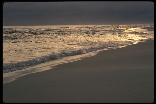 199066 Sunset, Seaside, Forida A4 Photo Print