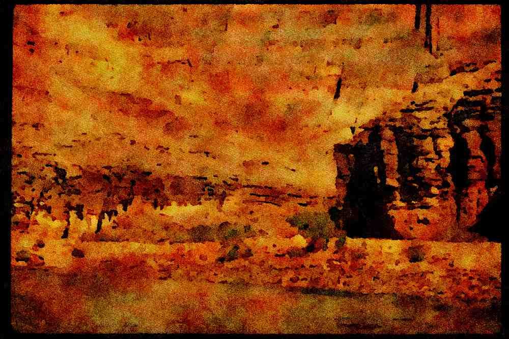 199079 Grand Canyon National Park A4 Limited Edition Watercolour Print