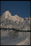 199089 Grand Teton Mountains, Wyoming A4 Photo Print