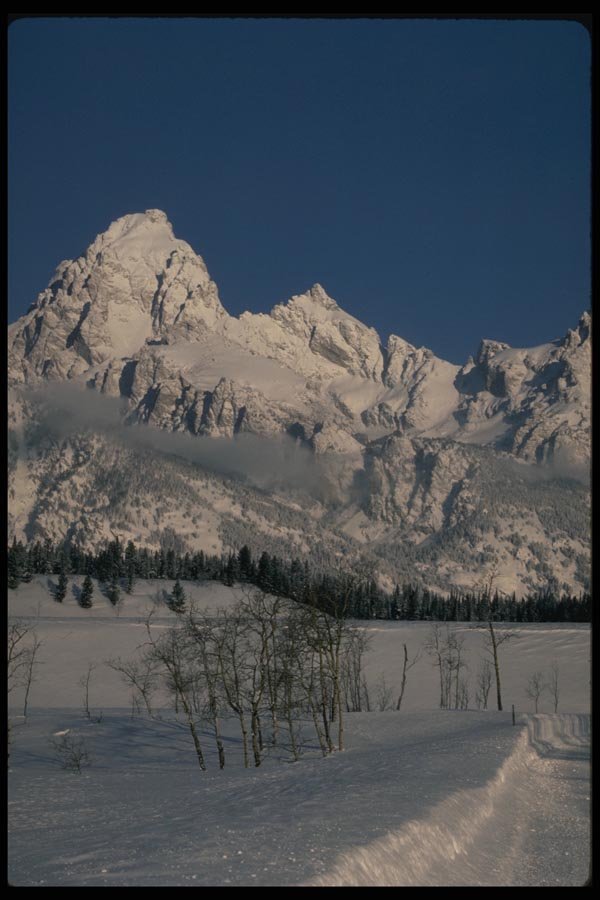 199089 Grand Teton Mountains, Wyoming A4 Photo Print