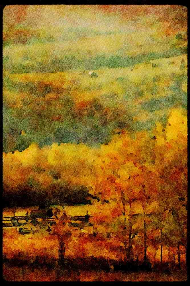 199094 Notre Dame Des Monts, Charlevoix, Quebec A4 Limited Edition Watercolour Print