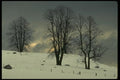 199096 Hill And Stormy Sky, Val Barrette, Quebec A4 Photo Print