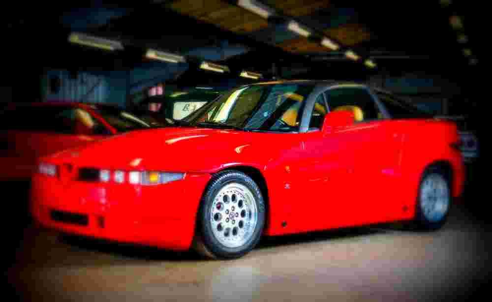 1991 Alfa Romeo SZ A4 Photo Print