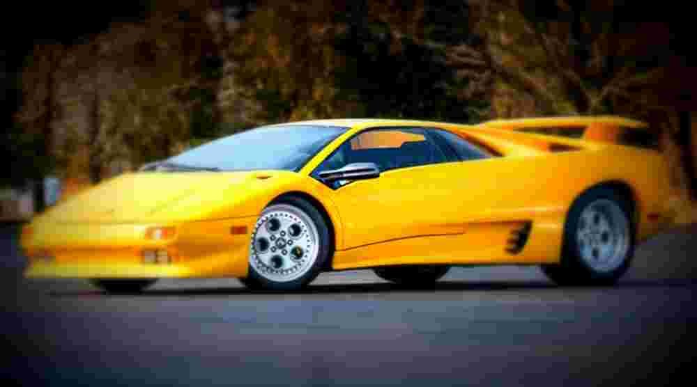 1991 Lamborghini Diablo A4 Photo Print