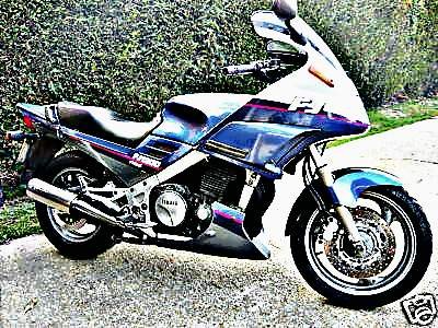 1991 fj1200 motorbike A4 Photo Print