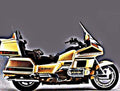 1991 glx1500 motorbike A4 Photo Print
