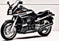 1991 gpz900r motorbike A4 Photo Print