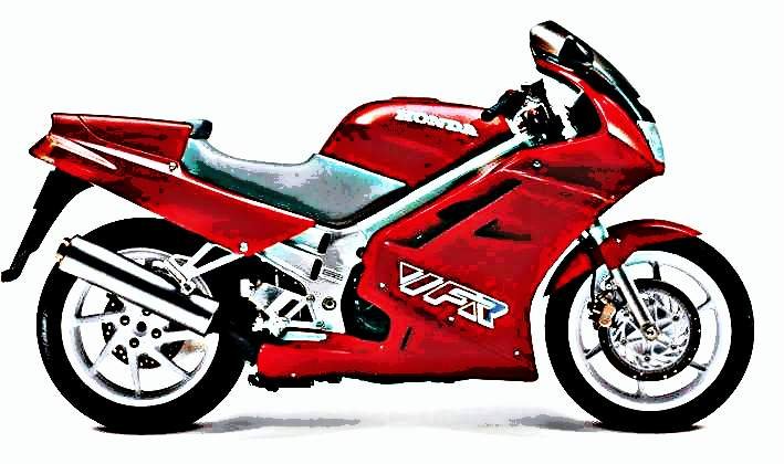 1991 rc36 motorbike A4 Photo Print