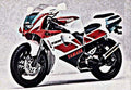 1991 tzr250r motorbike A4 Photo Print