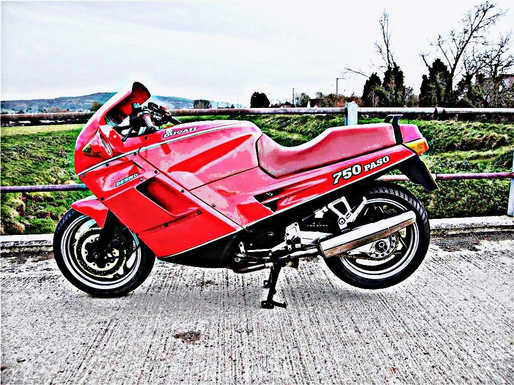 1992 paso motorbike A4 Photo Print