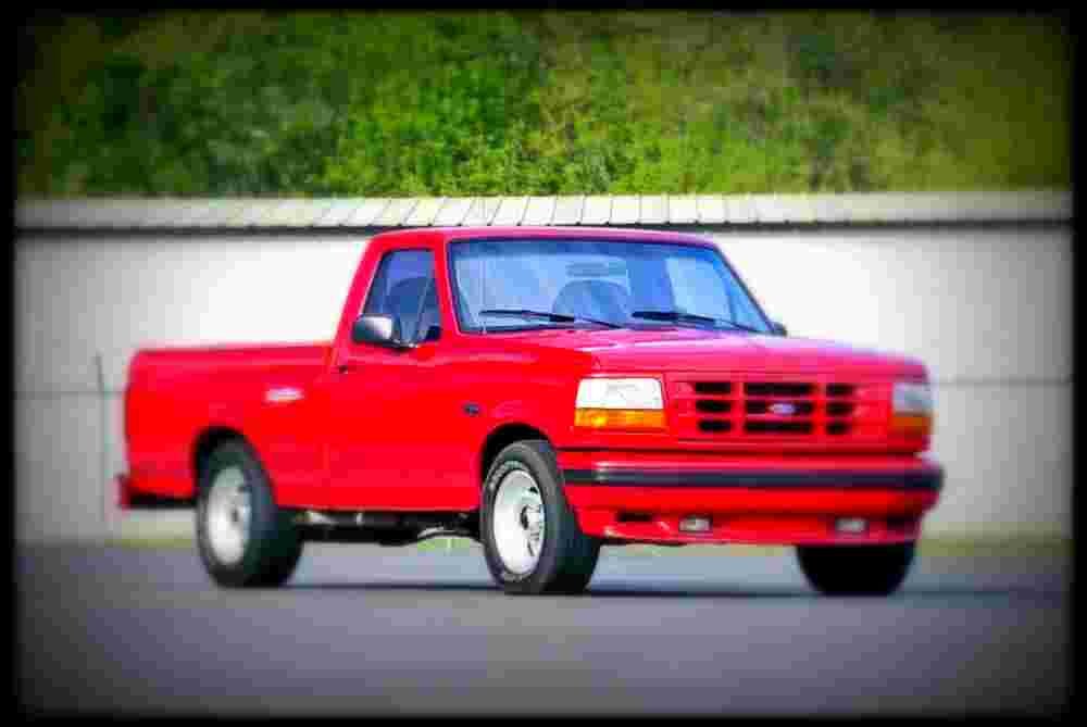 1993 ford lightning A4 Photo Print