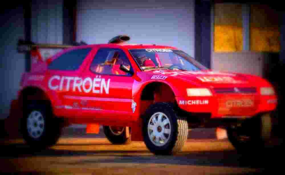 1994 Citroen ZX Rally Raid A4 Photo Print